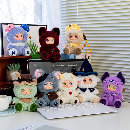 Mystery Werewolf Plush Blind Box - Game Night Role Play with Angel Demon Seer Sighted Characters for Fun Interactive Gaming