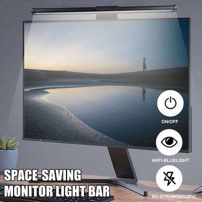 RGB Monitor Light Bar Strip Eye Care Dimmable Table Lamp for Work Game Learning Reading - Atmosphere Lighting