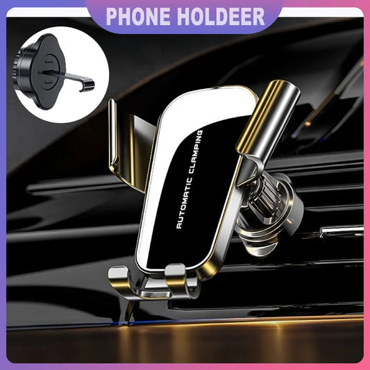 Car Phone Holder Car Air Vent Clip Mount Mobile Cell Stand Smartphone GPS Support For 5-7 Inch Mobile Devices Car accessories