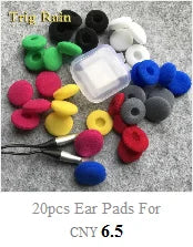 Earphones Silicone Case For BOSE IE2 QC30 Soundsport Covers Earbuds In-Ear Ear Pads Caps Eartips Earplugs Cushion 3pairs