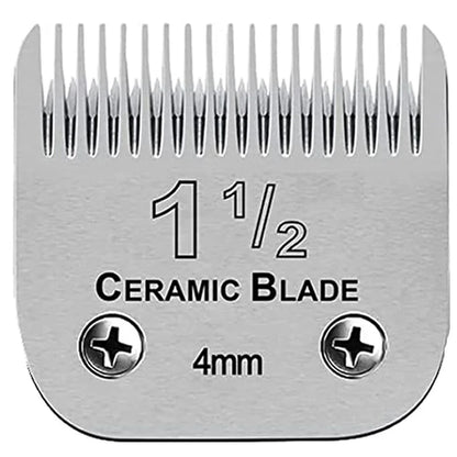 Detachable Pet Dog Cat Grooming Clipper Ceramic Blade Compatible with Most Andis，Oster A5，Wahl KM10 Series Animals Clippers