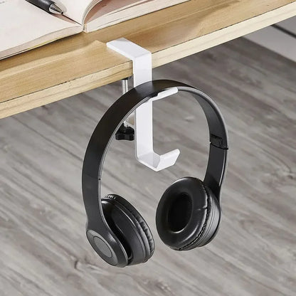 Multi Functional Headphone Stand Table Side Hanging Storage Rack for Sony/Airpods Max Gaming Headset Bag Universal Metal Holder