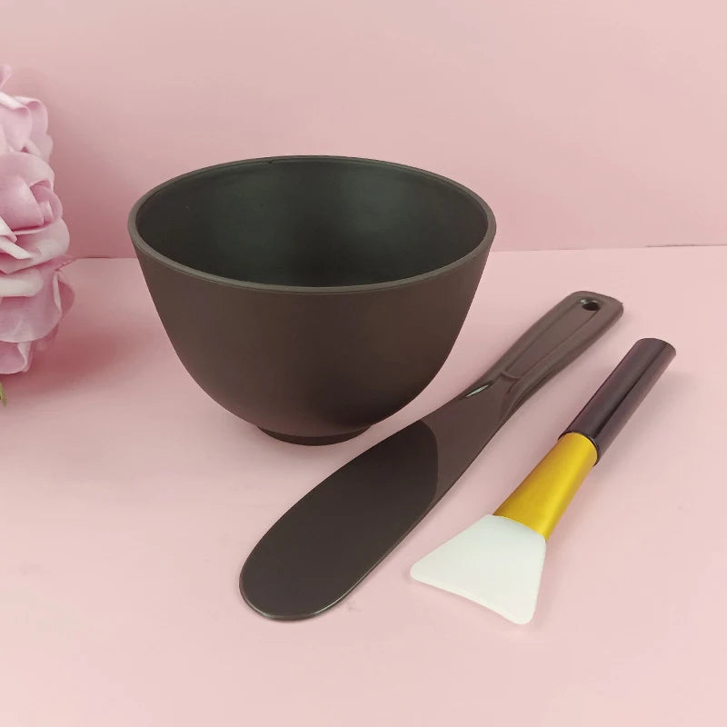 Girls Facial Skin Care Tools Kit - 2/3/4/5Pcs Set for Mask Mixing Bowl Women's Beauty Makeup Supplies Face Set