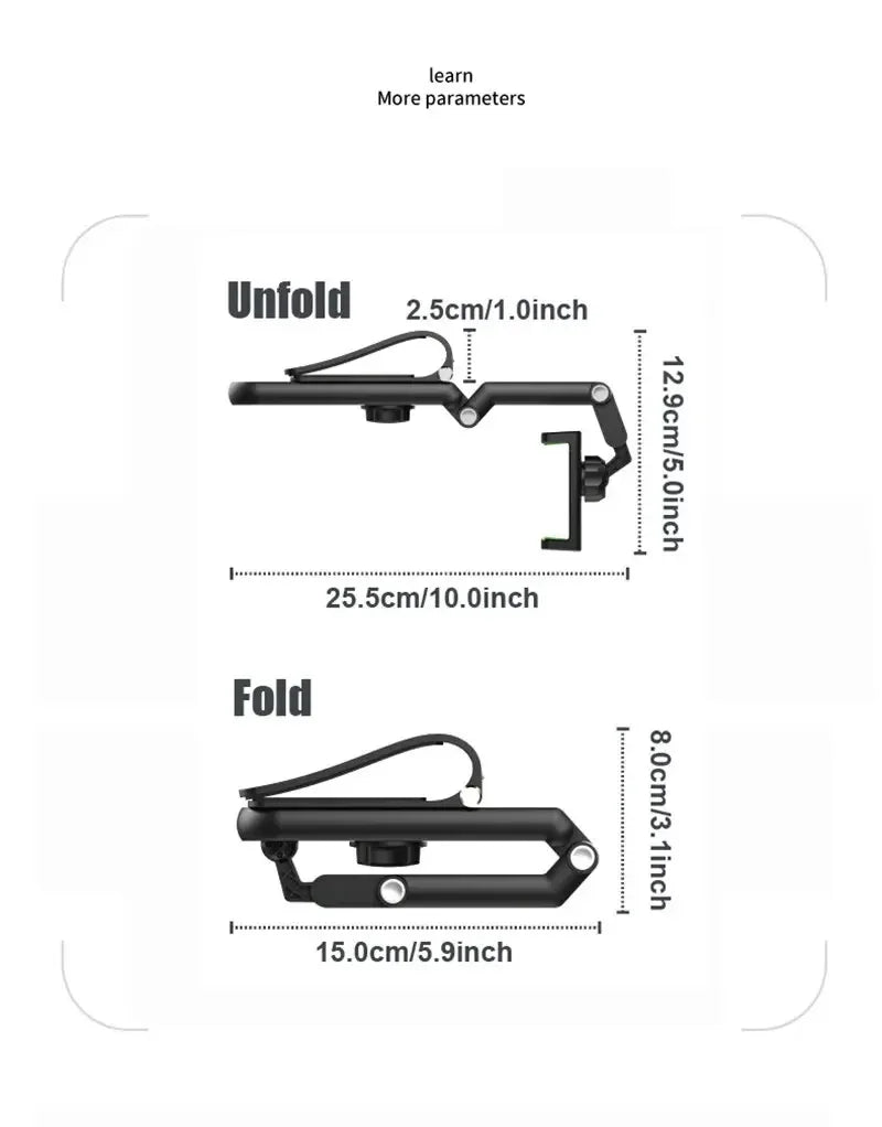 Sun Visor Phone Holder for Car Multifunctional 360° Rotating Sun Visor Cell Phone Holder with IPhone/Samsung/Android