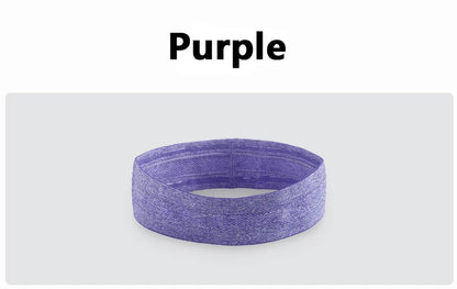 1pcs Sweatband Moisture-Wicking Breathable Men Women Sports Elastic Headband for Fitness gym Running  basketball
