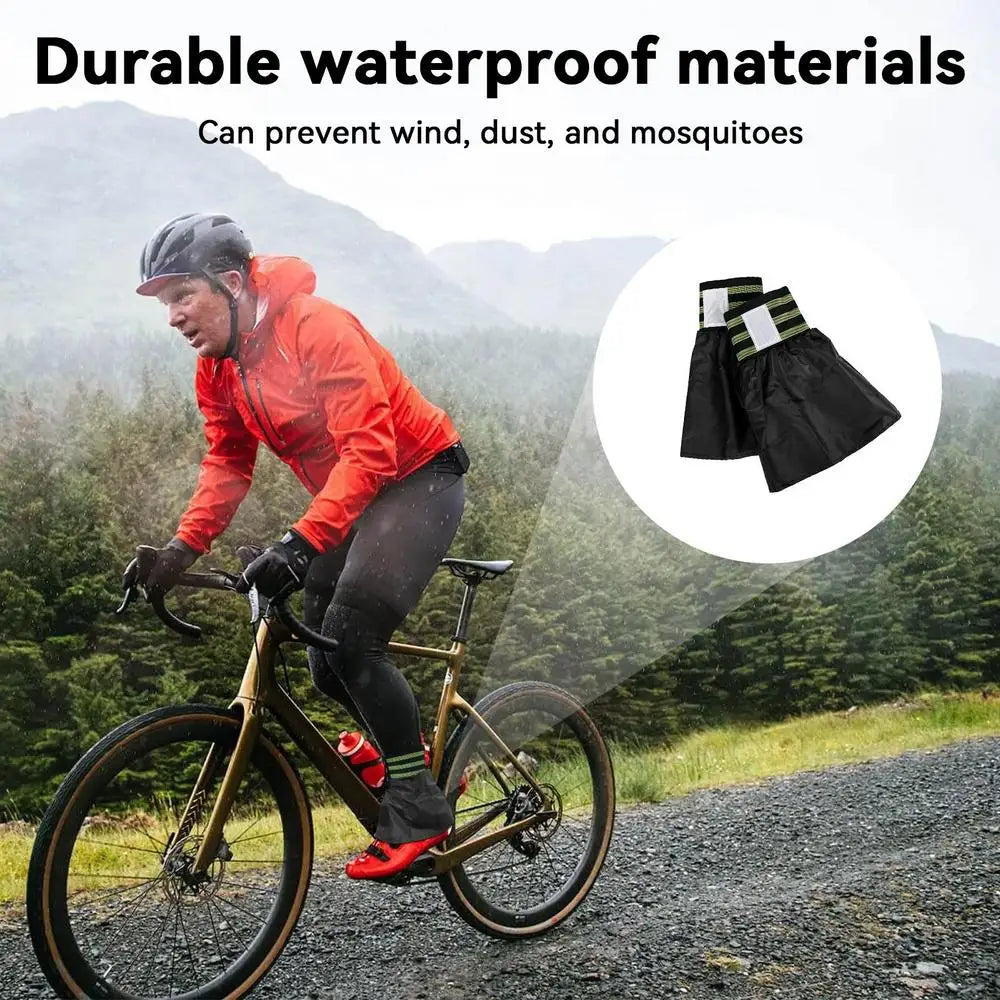 Leg Gaiters For Men Trail Gaiters Low Waterproof Breathable Boots Gators Extended Snow Gaiters Adjustable Fit For Cycling Hiking