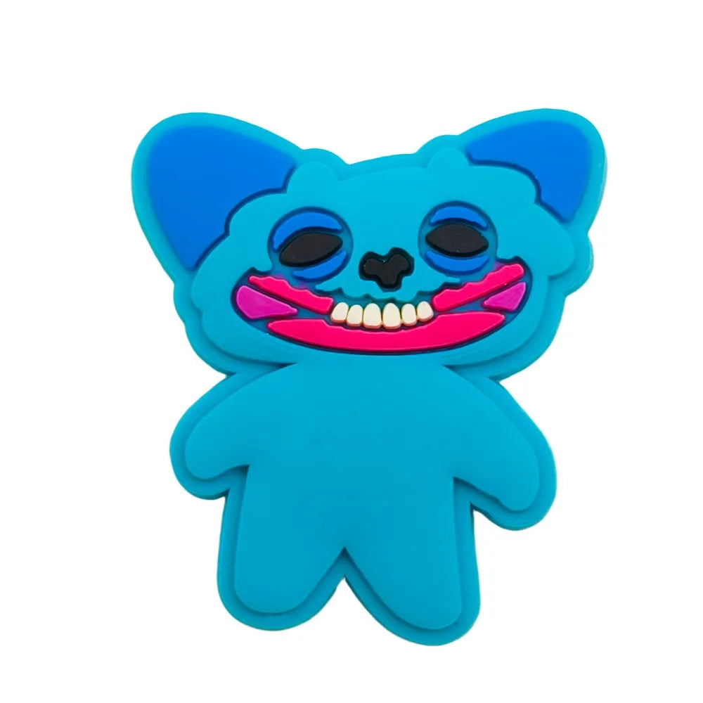12Pcs Fuggler Monster Shoes Charms Cartoon Clog Sandal Garden Shoe Decoration Accessorie Shoe Buckles Kids Party Gifts