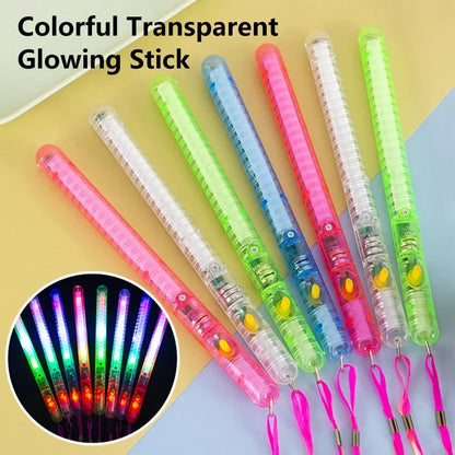 Glow Sticks Fiber Optic Light Up Wands LED Night Lighting Props for Birthday Wedding Dark Parties Concerts Christmas Halloween