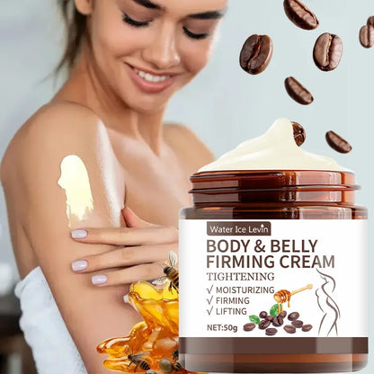 Abdominal Control Firming Cream - 60g, Deep Moisturizing and Hydrating with Plant Extracts, Alcohol-Free, Suitable for All Skin Types, Fragrance-Free, Enhances Skin Elasticity