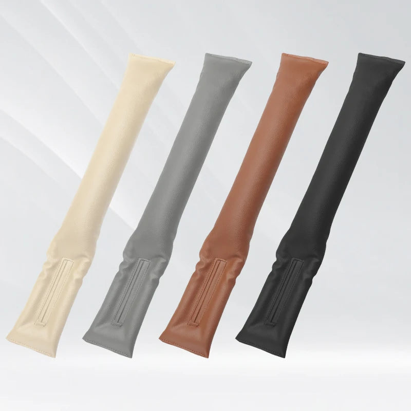 2Pcs Car Seat Gap Filler Side Seam Plug Strip Leak-proof Filling Strip Car Styling Padding Leather Leak Pads Plug Accessories