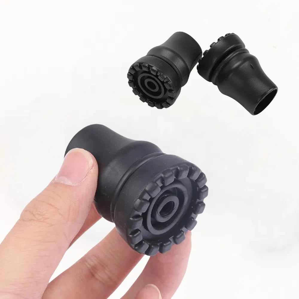 4Pcs 16-22mm Anti Slip Rubber Pads Cover Canes, Crutches, Bottom Pads, Protective Covers, Climbing And Hiking Poles, Tips