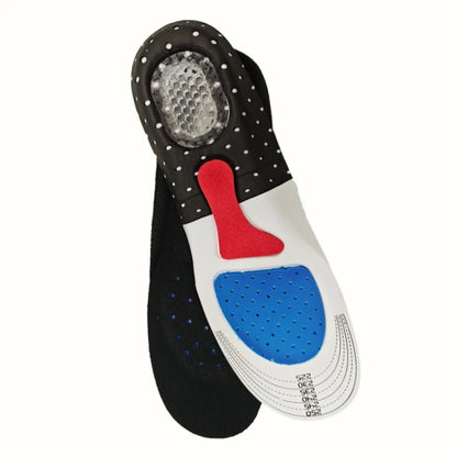 Orthopedic Insoles for Man Women Memory Foam Cushion Gel Insole Silicone Arch Support Pads Sport Shoe Pad Soft Running Insert