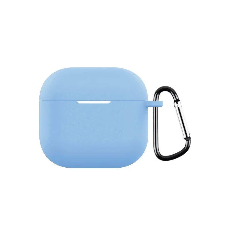 Wireless Headset Silicone Cover For AirPods 4 4th Generation 2024 Case For AirPods4 Air Pods 4 Coque Soft TPU Fundas With Hook