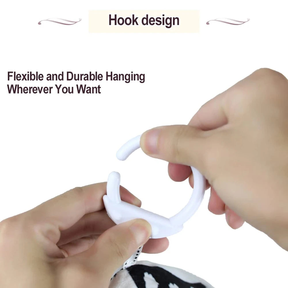Black and White High Contrast Baby Toys Car Seat Toys for Newborn Hanging  Stroller Toy for 0 12 Months Infant Rattle Toys