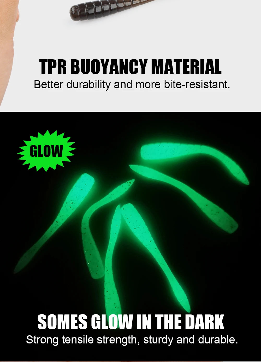 Spinpoler 4.8cm Ajing Soft Fishing Lure Mini Plastic Bait Tpr Rockfishing Stream River Sea Smaller Predators Drop Shot Tackle