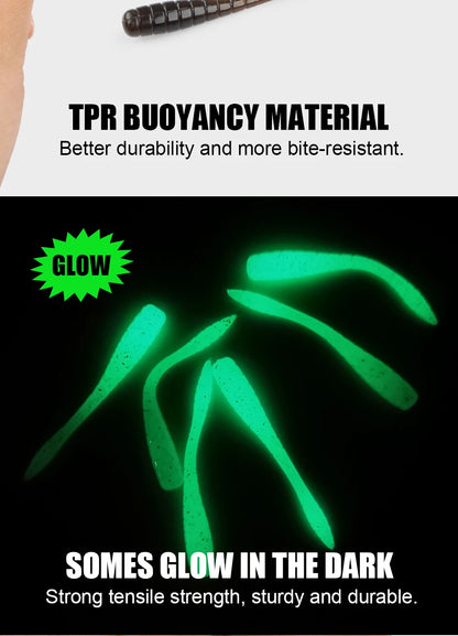 Spinpoler 4.8cm Ajing Soft Fishing Lure Mini Plastic Bait Tpr Rockfishing Stream River Sea Smaller Predators Drop Shot Tackle
