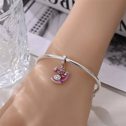 925 Sterling Silver Tailor Sewing Machine Telephone Alarm Clock Charms Pendants Fit 925 Original Bracelets DIY Jewelry
