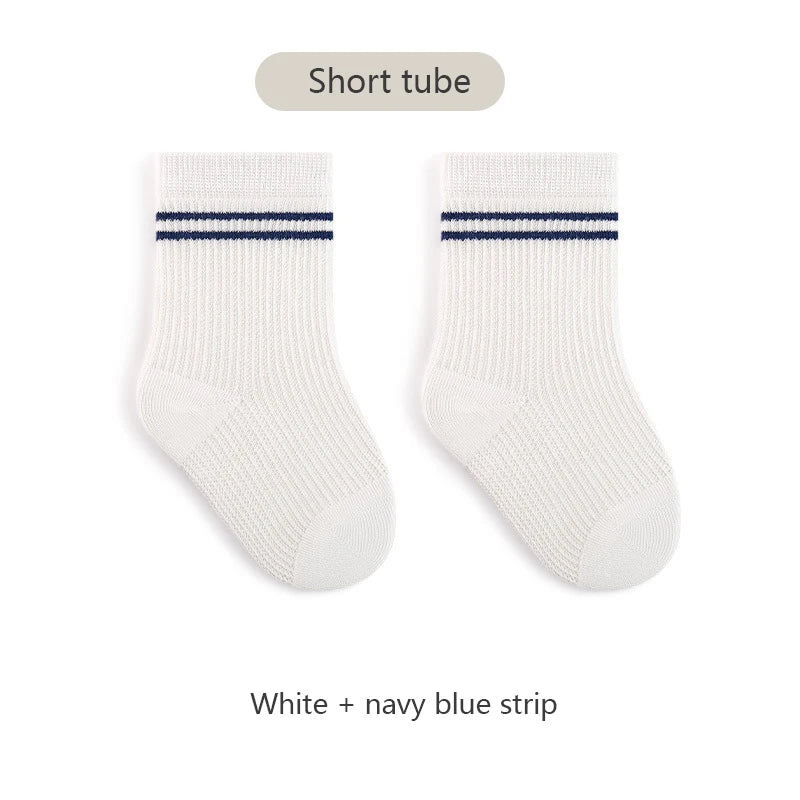 Long Tube Baby Socks Summer Breathable Children'S Socks Soft Cotton Stockings For Baby Socks For Babies
