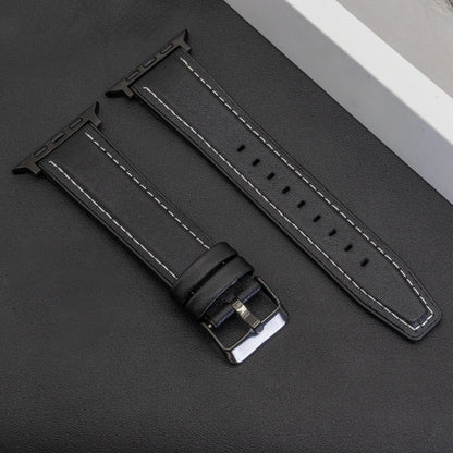 Leather Band Strap for Apple Watch Band Ultra 3 49mm 11 10 9 8 7 46 45 41mm High Quality for IWatch Series 6SE54 44 40mm Correa
