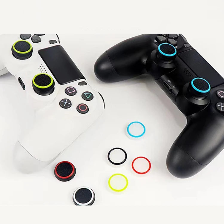 2pcs Silicone Thumb Grip Cap For PS4 PS5 Playstation 5 Xbox Series XS Game Joystick Controller Accessories Thumbstick Grip Caps