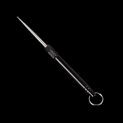 Outdoor Pocket Toothpick Titanium EDC Portable Mini Toothpick Fruit Fork Camping Tool Toothpick Tube Is More Durable Than Floss