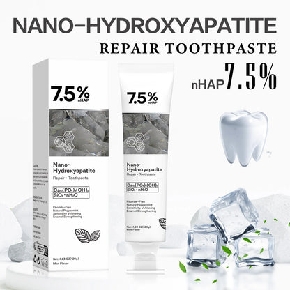 Nano Hydroxyapatite Toothpaste Remover Coffee Tea Stain Improve Bad Breath Prevent Caries Teeth Whitening Toothpaste Products