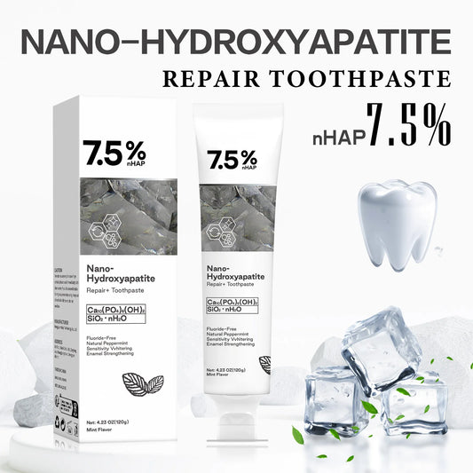 Nano Hydroxyapatite Toothpaste Remover Coffee Tea Stain Improve Bad Breath Prevent Caries Teeth Whitening Toothpaste Products