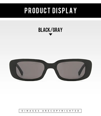 Square Sunglasses Women Rectangle Luxury Brand Designer Sun Glasses For Female Gradient Clear Small Lens Unisex Oculos De Sol
