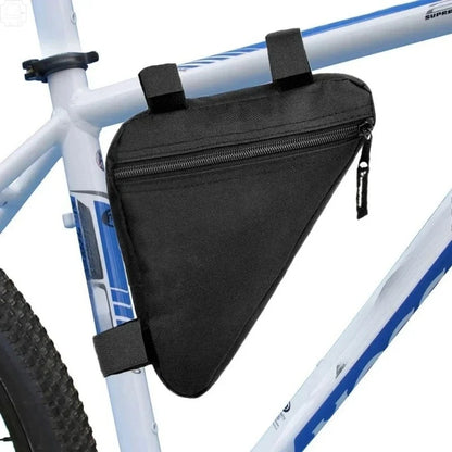 1PC Waterproof Bicycle Bag Front Tube Frame Handlebar Triangle Pouch Cycling Accessory with Frame Holder