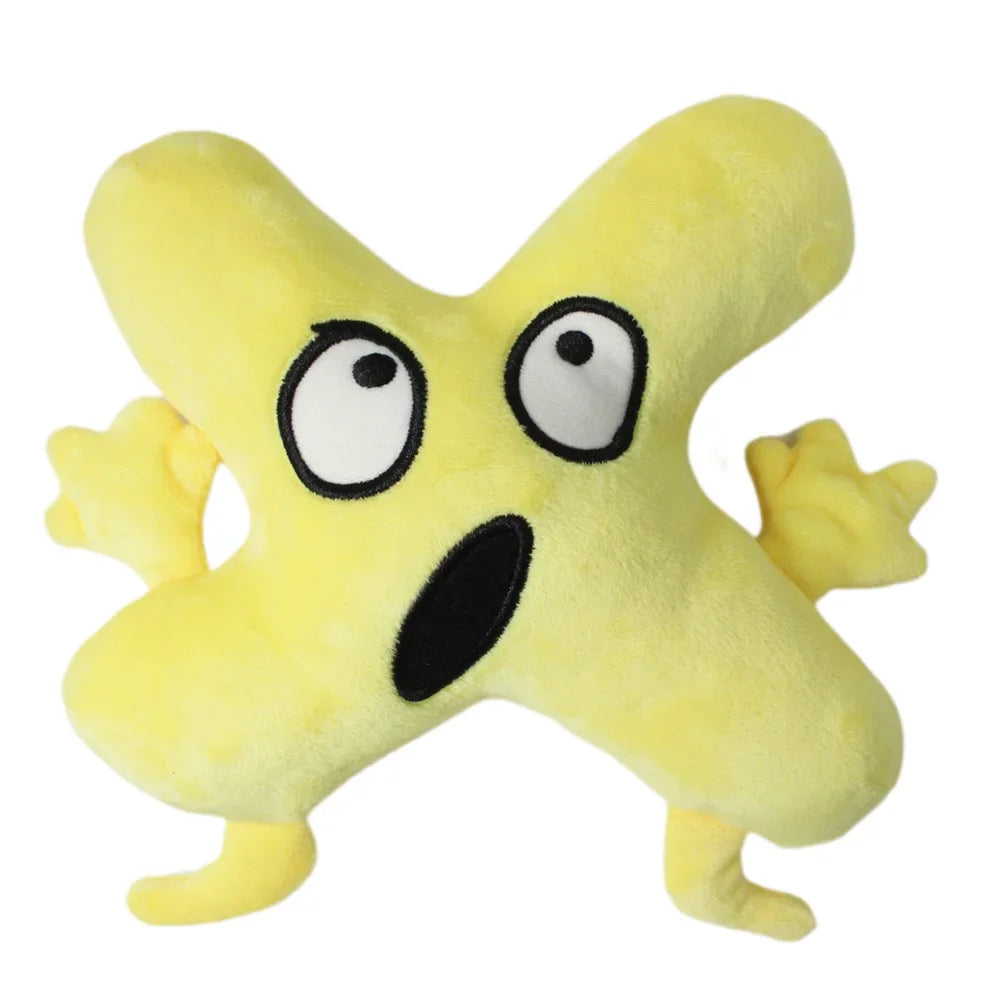New Arrival BFDI Battle For Dream Island Plush Toy 70 Stuffed Doll Soft Animal X Number Blintz Block Marker Stapler French Fries