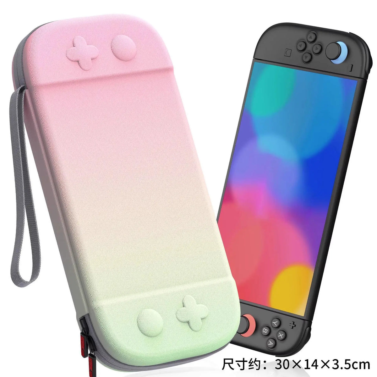 EAV Nylon Portable Hard Shell Storage Bag For Nintendo Switch 2 With Card Slot Anti Drop Waterproof Multifunctional Case