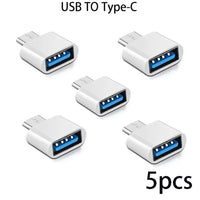 Typec White 5pcs