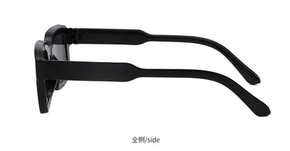 New Retro Rectangular Frame Sunglasses - Fashionable Retro Sunglasses With Uv400 Protection3007