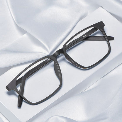 Pure Titanium Progressive Reading Glasses Men Women Near and Dual-use Anti-Blue Light Adjustment Eyewear