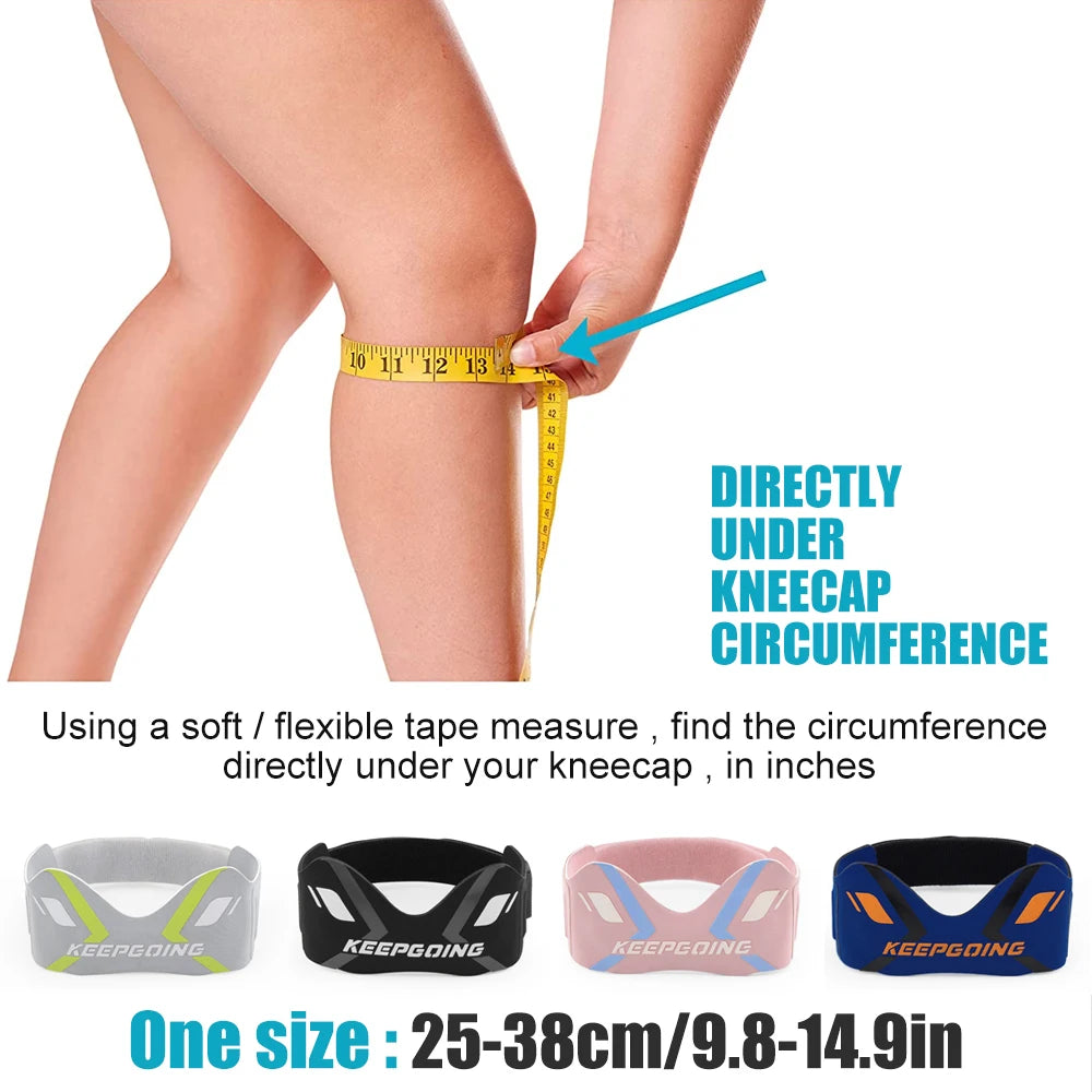 1PCS Patella Knee Strap Band for Knee Pain Knee Support Patella Stabilizer Braces Tendon Ergonomic Pad