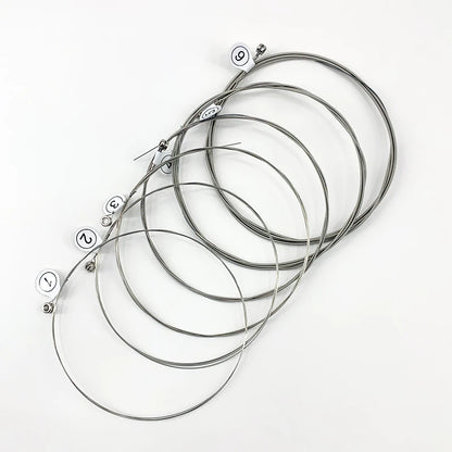 MOGE Hexagonal Carbon Steel Electric Guitar Strings Nickel Alloy Super Light Tension Accessories