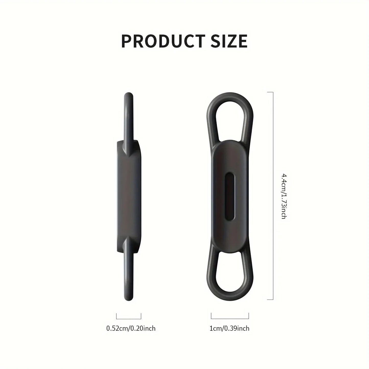 Magnetic Pen Holder Office Whiteboard Adhesive Pencil Hooks Adjustable Silicone Magnet Marker Holder For Refrigerator Blackboard