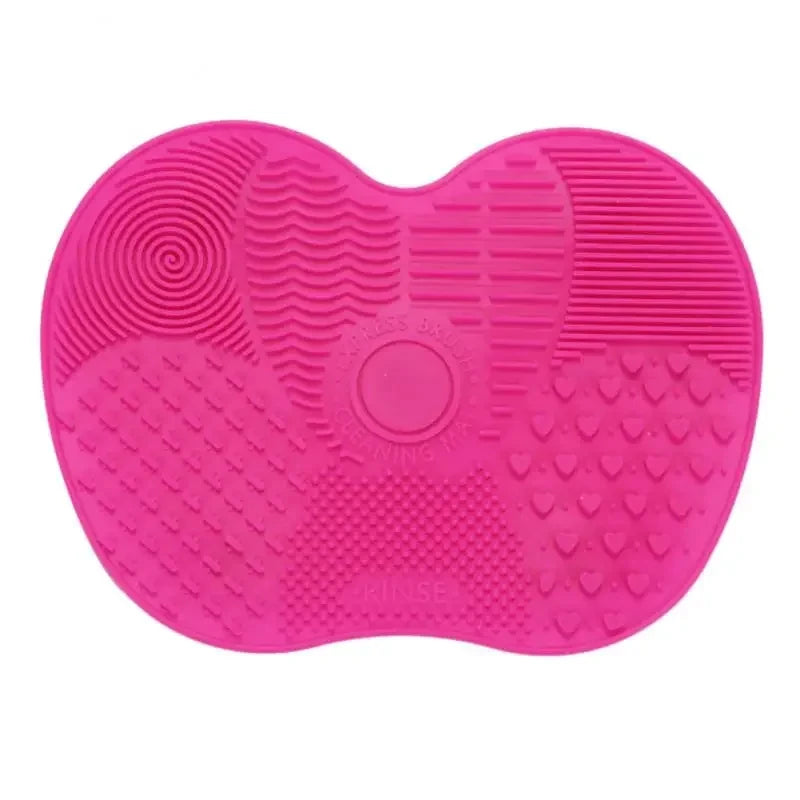 Silicone Makeup Brush Cleaner Folding Powder Puff Cleaning Bowl Eyeshadow Brushes Washing Soft Mat Beauty Tools Scrubber Box