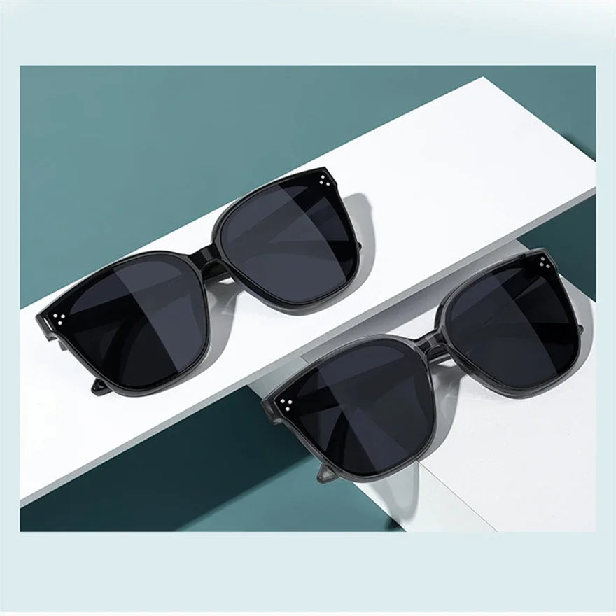 SZTZX New Trend Sunglasses For Women And Men Simple Design Decorative Glasses Car Driving Eyewear Unisex Sun Glasses UV400