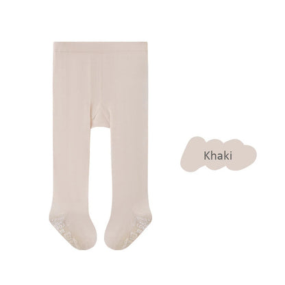 Autumn Baby Leggings Bow Knitted Baby Pantyhose Solid Color Children Pantyhose Toddler Kids Stockings For Boys And Girls