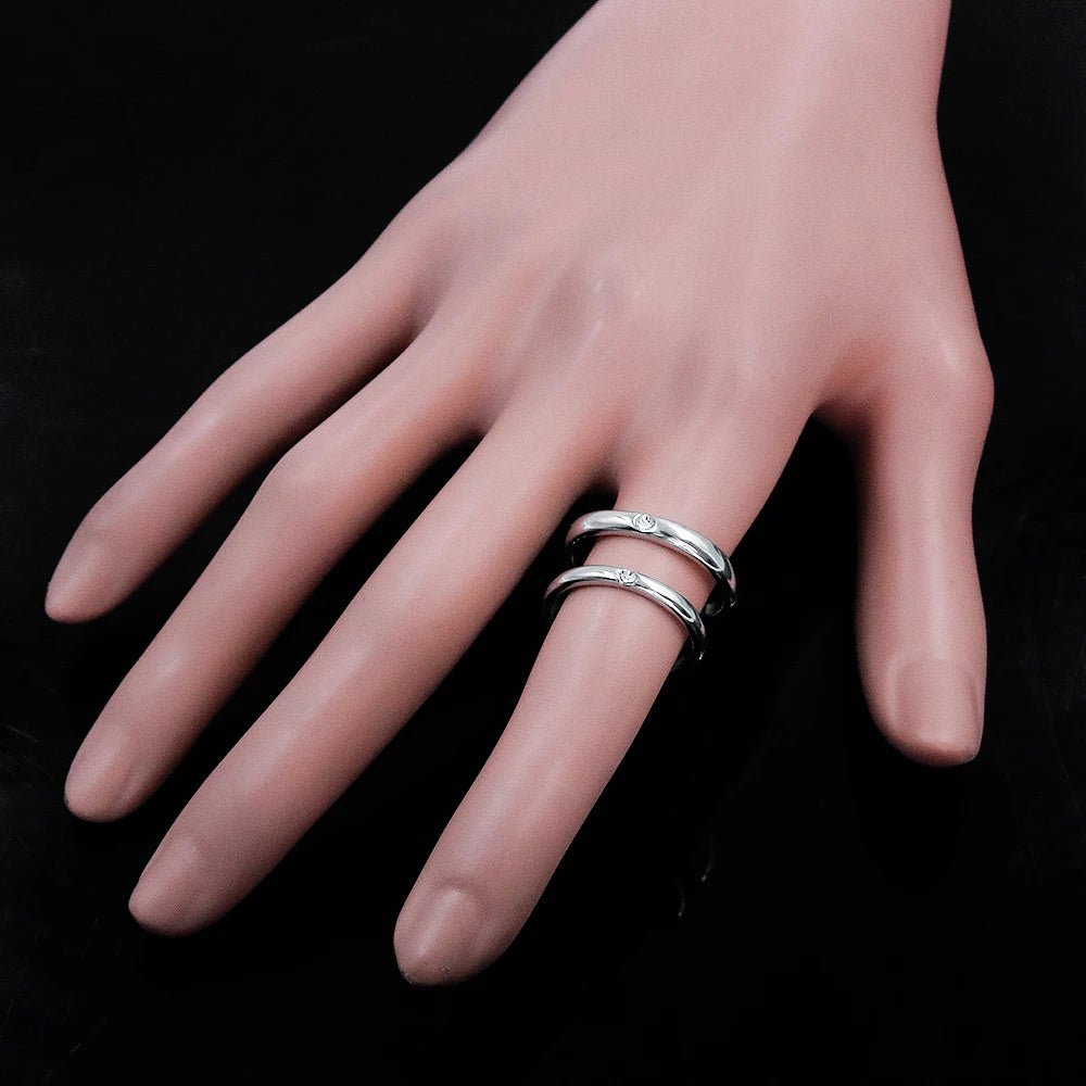 Anime Jujutsu Kaisen Yuta Okkotsu Rings Cosplay Props Men Women Couple Lover Ring Jewelry Accessories Anniversary Gifts