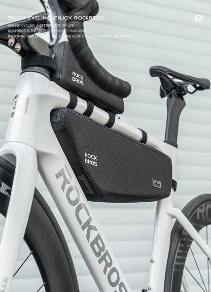 ROCKBROS Bicycle Bag Top Tube Bag / Bottom Tube Bag Large Capacity Waterproof MTB Road Bike Triangle Pannier Front Cycling Bags