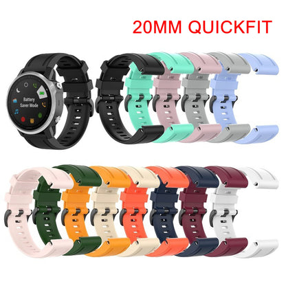 20 22 26mm Silicone Strap for Garmin Fenix 6 6X Pro 6S 7S 7 7X 5S 5 5X Plus 965 Epix Pro Gen2 47 51mm Watchband QuickFit Correa