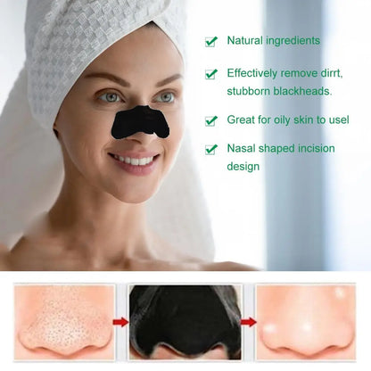 100/50/10 Pieces Of Nose Cleaning Stickers, Remove Blackheads And Acne, Deep Clean Pores, Absorb Oil And Dirt, Nose Mask Sticker