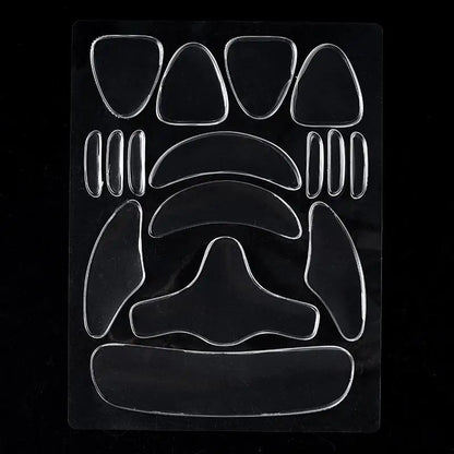 5/11/16/18Pcs Reusable Silicone Face Patch Set Anti Wrinkle Patches For Face Neck Forehead Eye Cheek Chest Pads Beauty Tools