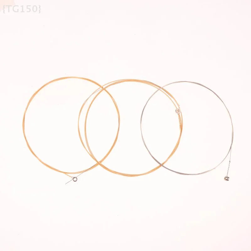 1 Pcs Smooth-Feel Non-Oxidation Acoustic Guitar Strings Set - Ideal For Ballad & Ethnic Plucked Instruments