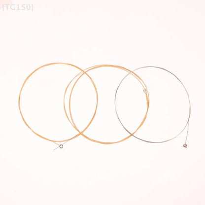 1 Pcs Smooth-Feel Non-Oxidation Acoustic Guitar Strings Set - Ideal For Ballad & Ethnic Plucked Instruments