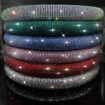 Universal Car Steering Wheel Cover Protector Anti-Slip Universal Size Fit 15inch /38cm Diameter Fashionable Car Accessories
