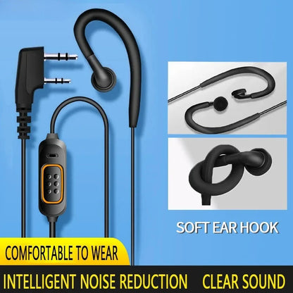 New Baofeng 780 Headset Mic earphone For BaoFeng UV-5R UV-5RH UV-21 PRO Quansheng UV-K6 Walkie Talkie Two Way Radio Accessories