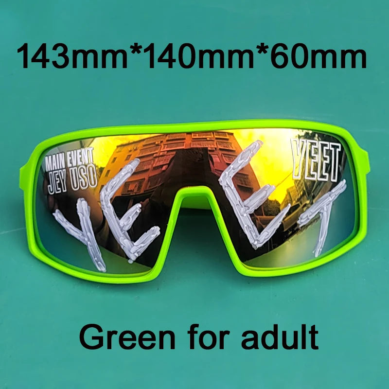 Jey Uso YEET Sunglasses Sports Shades MAIN EVENT Blue Glasses Bloodline USOS RARE Colors Motorcycle Glasses